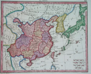 1816 ORIGINAL MAP ASIA CHINA KOREA JAPAN TAIWAN MACAU BEIJING HONG KONG SEOUL - Picture 1 of 7