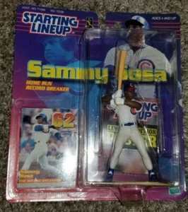 1999 SAMMY SOSA 62 HOME RUN STARTING LINEUP SLU CHICAGO CUBS UNOPENED - Picture 1 of 1