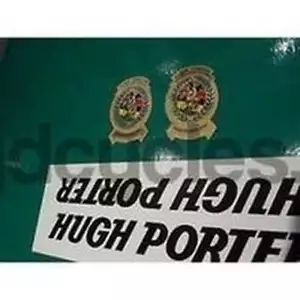More details for vintage nos hugh porter decal set. original decals. very rare opportunity.
