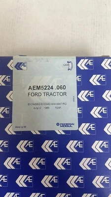 CONJUNTO DE ROLAMENTO PRINCIPAL ORIGINAL AE AEM5224 0,060 MM SERVE Ford Tractors/ PORSCHE 924 - Imagem 1 de 4