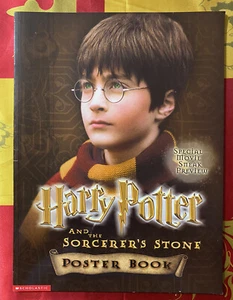 Harry Potter e gli stregoni libro poster pietra 9"" x 12"" film speciale sneak - Foto 1 di 8