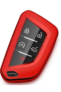 Funda TPU Llavero Antichoque para Cadillac CT5 CT4 SRX XTS STS - Imagen 1 de 8