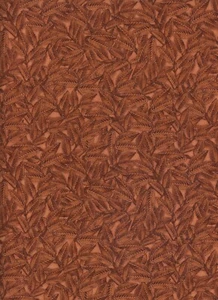 Leaves Woodland Tails 1 Fat Quarter cotton fabric quilt nature garden forest - Picture 1 of 1