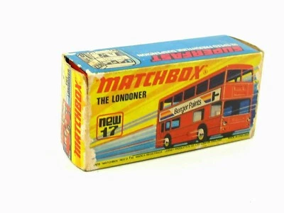 Matchbox No.17 The Londoner Doppelstockbus in box OVP Lesney - Bild 1 von 4