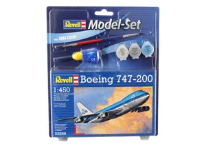 Boeing 747-200 Set 1:450 Plastic Model Kit REVELL - Foto 1 di 1