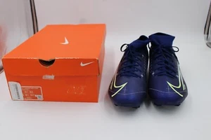 Nike Mercurial Super Fly 7 Academy Cleats Blue 360 MDS Men’s SZ 12 BQ5427-401 - Picture 1 of 6
