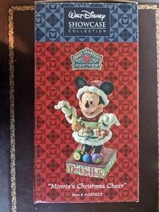 Jim Shore Disney Traditions Deck The Halls Minnie’s Christmas Cheer w/ Box + Tag - Picture 1 of 9