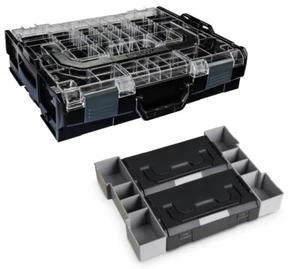 Sortimo Systemkoffer L-Boxx 102 Schwarz mit Transparent Deckel+L-Boxx mini OPAK - Bild 1 von 9