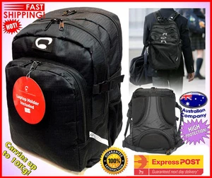 School Backpack NEW High Protection High School Bag BEST Quality Black 3141 - Picture 1 of 10