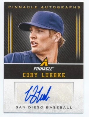 A6817- 2013 Pinnacle Autógrafos # CL Cory Luebke Auto - Nm-Mt (Autógrafo) - Imagen 1 de 2