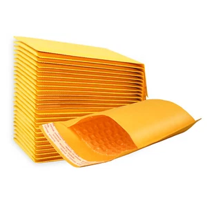 15-500 MADE IN USA #0 6"x9" Kraft Bubble Padded Envelopes Mailers Shipping Bags - Picture 1 of 5