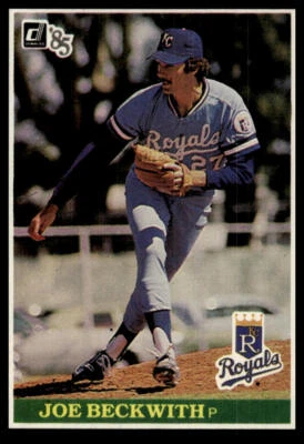 1985 Donruss #541 Joe Beckwith - Image 1 of 2