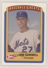1990 Swell Baseball Greats Don Cardwell #72