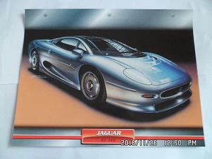 CARTE FICHE VOITURES D'EXCEPTION JAGUAR XJ 220 - Picture 1 of 1