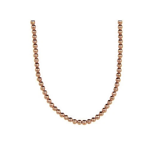 Michael Kors Rose Gold Tone Heritage Monogram MK Logo Disc Necklace Mkj3804791