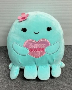 Squishmallow Valentines Day Olina I'd Cross Oceans 4U 8" Plush - Picture 1 of 3