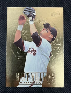1996 Fleer Ultra Baseball Gold Medallion #300 Matt Williams San Francisco Giants - Imagen 1 de 5