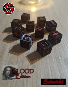 Dados Satarichi Blood Edition - Imagen 1 de 2