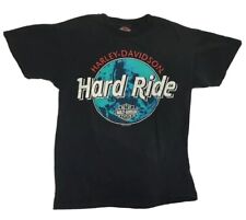 Vintage 1992 Holoubek Harley Davidson Shirt Size M HARD RIDE HAWAII