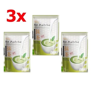 3X Be Easy Matcha Green Tea Instant Drink Control Hunger Diet Burn Fat Sugar 0% - Picture 1 of 9