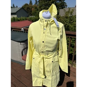 Rain's Curve W Rain Jacket ,Straw Yellow, Waterproof, #18130, Size Medium, NWT - Picture 1 of 11