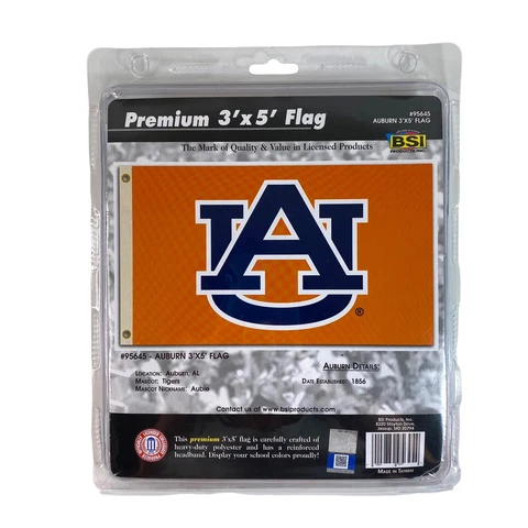 NEW Auburn Tigers ORANGE Premium 3x5 Flag w/grommets Outdoor Banner University Cover