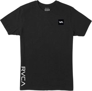 RVCA 2X Boy's S/S T-Shirt - Black - Large - NWT - Picture 1 of 1