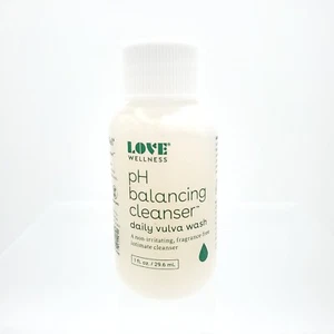 Love Wellness pH Balancing Cleanser Daily Vulva Wash Fragrance Free 1oz NWOB - Picture 1 of 5