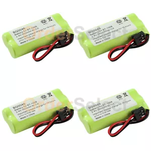 4 NEW Cordless Home Phone Rechargeable Battery for Uniden BT-1008 BT1008 HOT! - Picture 1 of 5