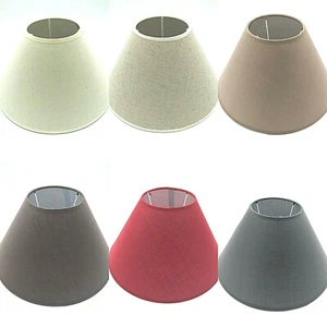 PARALUME coprilampada 6 colori a scelta cappello lampada cm 30 h 15 attacco E14 - Imagen 1 de 14