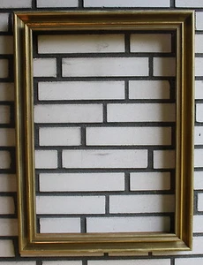 Original Portrait Rahmen 66x48 cm aus dem 19.Jahrh.-Nadelholz handgef. vergoldet - Bild 1 von 1