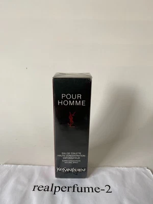 Eau de Toilette YSL POUR HOMME ALTA CONCENTRACIÓN 1,6 OZ Spry. SELLADO.100% REAL Foto 1 de 4