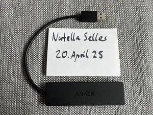 Anker 4-Port Ultra Slim USB 3.0 Data Hub (USB-Verteiler) in Schwarz - Bild 1 von 4