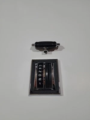 1967 1968 Ford Mustang Shift Selector Bezel (CRUISE-O-MATIC) With Deluxe Handle - Image 1 of 4
