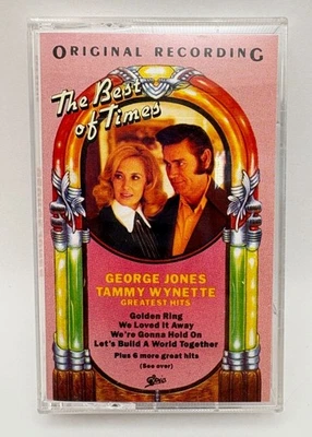 George Jones Tammy Wynette The Best of Times Cassette Tape Greatest Hits - Image 1 of 4