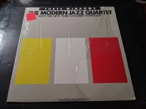The Modern Jazz Quartet – Three Windows VG Original Atlantic Jazz LP Record 1987 - Picture 1 of 4