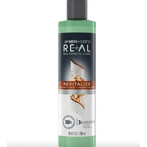 Acondicionador diario Dove Men+Care Real Bio-Mimetic Care con colágeno vegano, 10 fl oz - Imagen 1 de 3