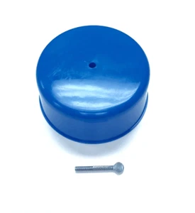 Hot Rod Blue Plastic Carburetor Dust Cover 5-1/8 Inch Neck - Foto 1 di 1