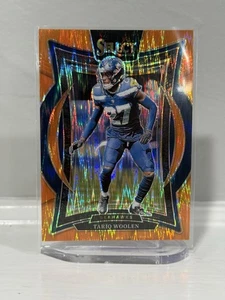 Tariq Woolen 2024 Panini Select Concourse #95 Orange Shock Prizm /499 Seahawks - Picture 1 of 3