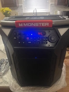 Monster Rockin’ Roller 360 Indoor/Outdoor Portable Bluetooth Speaker | Up to 240 - Picture 1 of 6