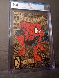 SPIDER-MAN #1 GOLD CGC 9.4 MARVEL COMICS 1990 - Picture 1 of 4