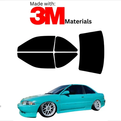 Precut Window Tint For Mitsubishi Mirage Coupe 93-96 Stable Ceramic Made With 3M - Image 1 of 4