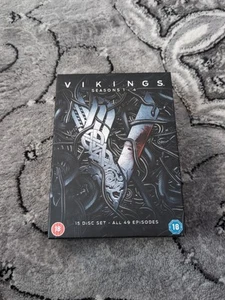 Vikings - Seasons 1-4 - DVD Bundle - Cert 18 - Region 2 - Picture 1 of 3