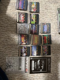 atari lynx games loose 2 manuals