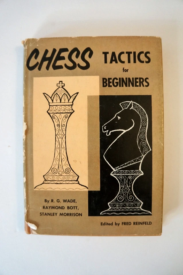 Chess Tactics for Beginners by R.G. Wade, Raymond Bott Stanley Morrison, 1961 HC - Imagem 1 de 4