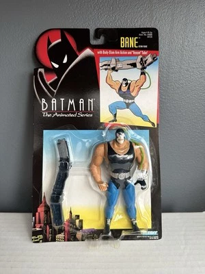 Figura Bane Batman La Serie Animada Sin usar, en caja 1994 Body-Slam Brazo Acción Veneno Tubo Foto 1 de 3