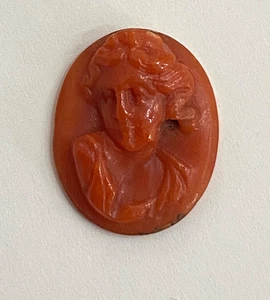 ANTIKE GEORGISCHE VIKTORIANISCHE KORALLENKAMEE PLAKETTE SCHMUCKHERSTELLUNG ETC. - Bild 1 von 3