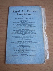 Military RAF Association Burton on Trent 1947-1962 Mr W J Marshall - Picture 1 of 4