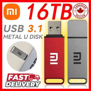 USB 3.0 Flash Drive High Speed Metal Pen Drive 16TB 8TB 4TB 2TB Waterproof - Picture 1 of 13