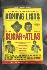 The Ultimate Book of Boxing Lists – Bert Sugar & Teddy Atlas (2010, Softcover - Imagen 1 de 2